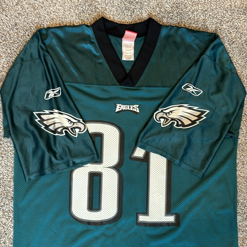 Vintage Philadelphia Eagles Reebok NFL Terrell Owens jersey size XL